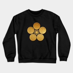 Gold Umebachi Kamon Crewneck Sweatshirt